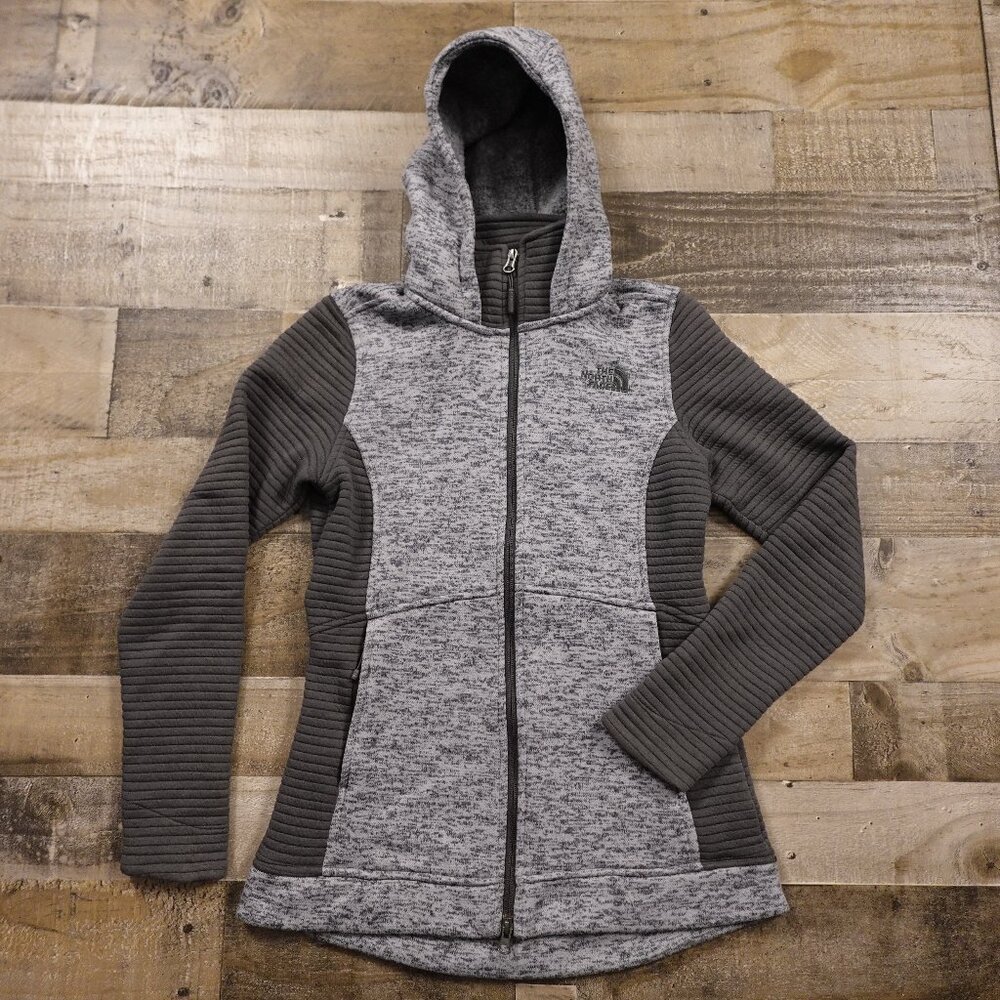 The North Face Indi 2 Hoodie Jacket Women's Size XS Gray/Charcoal